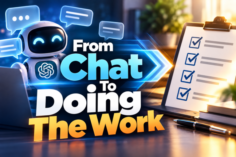 From Chat to Doing the Work